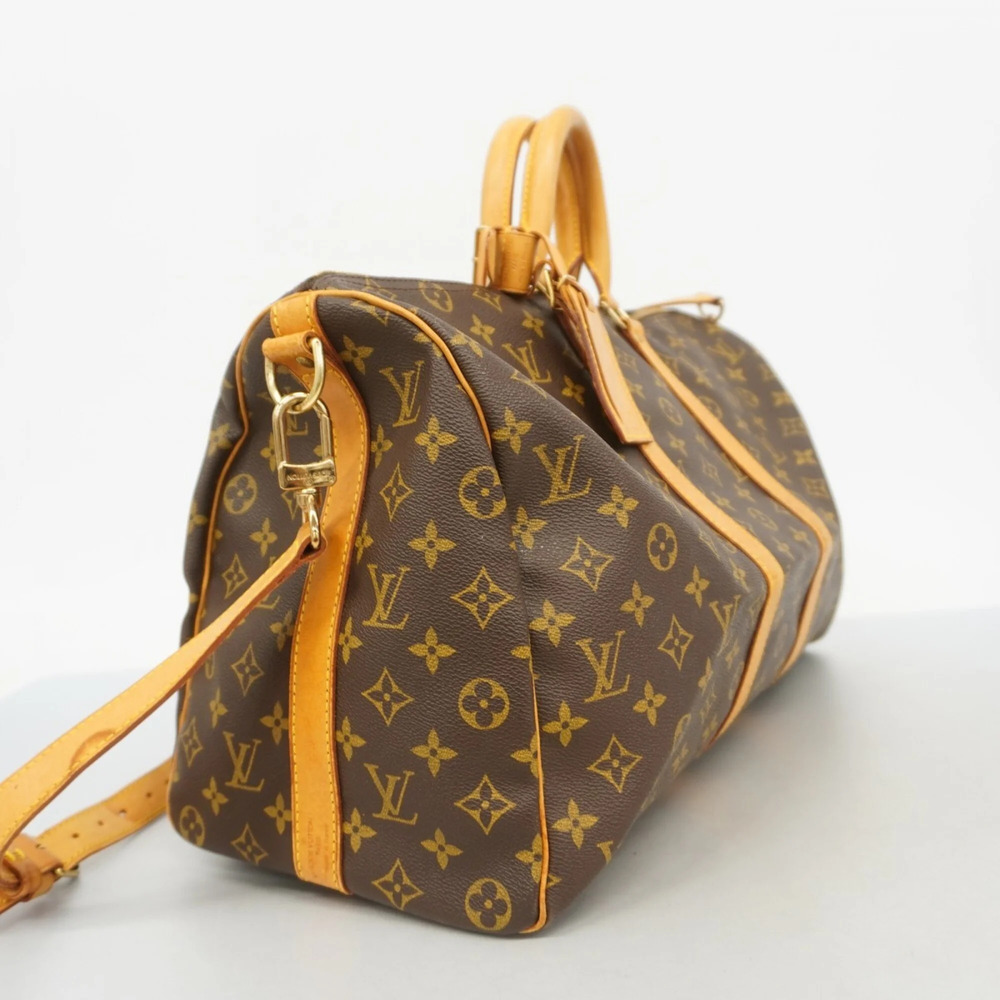 LOUIS VUITTON Authentic Brown Monogram Boston Bag - Picture 2 of 13